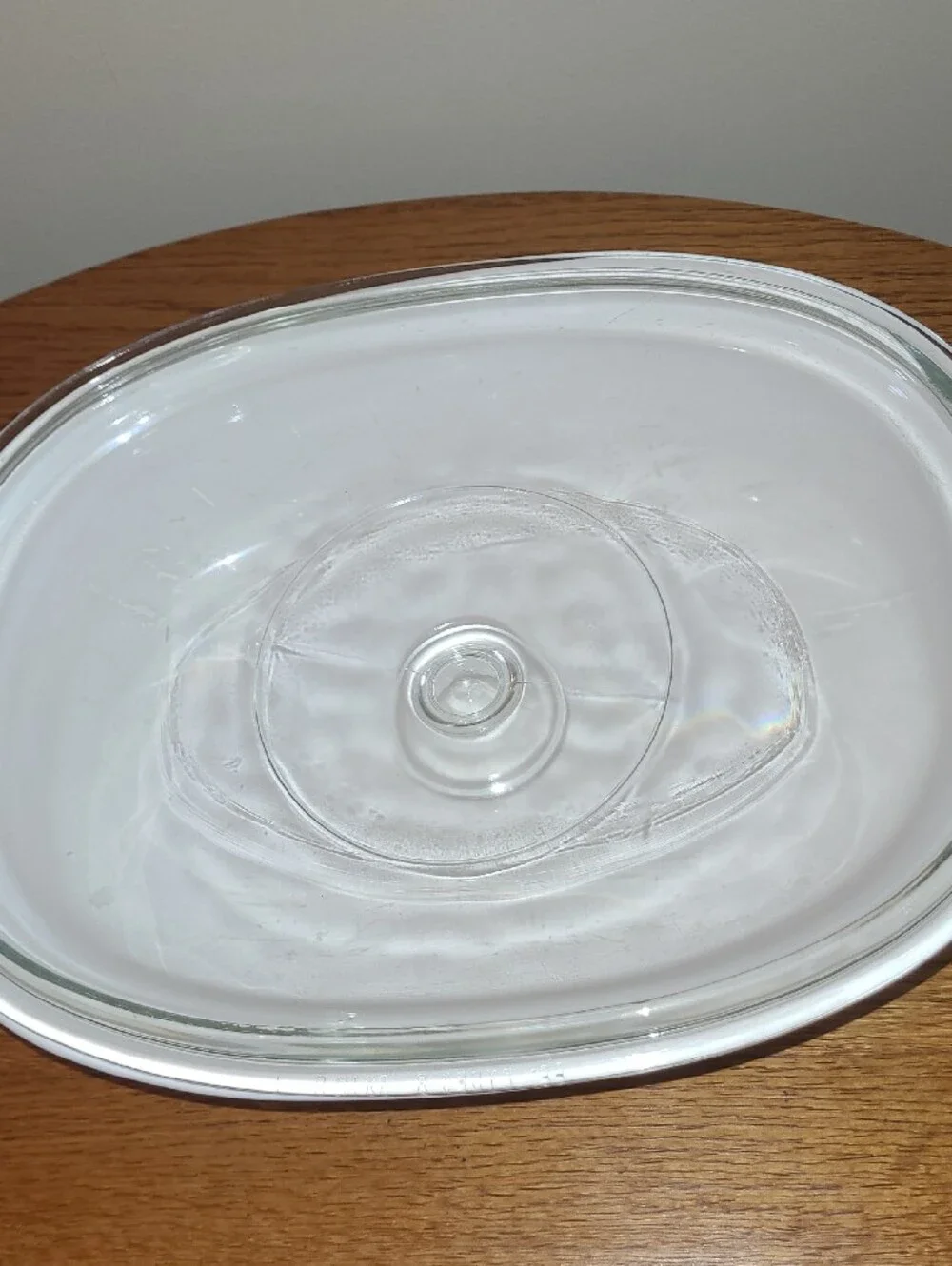 Vintage Corningware French White 2.8L Casserole Dish with Lid